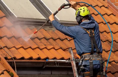 Démoussage et hydrofuge de toiture à la Madeleine-sur-Loing